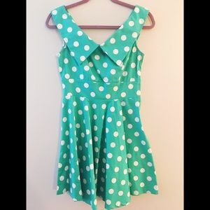 Polka Dot Bow Dress